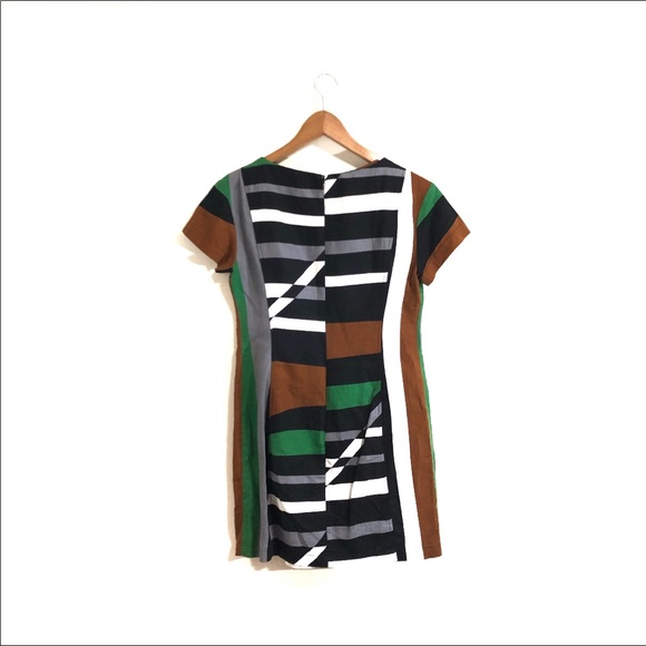 Derek Lam Design Nation Graphic Sheath Dress - Picture 4 of 6